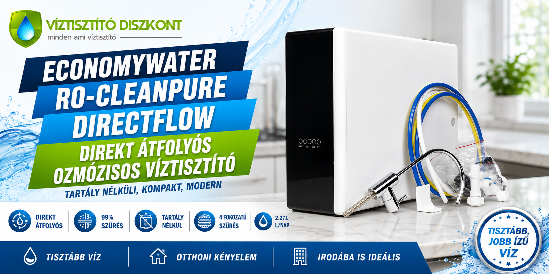 EconomyWater RO-CleanPure DirectFlow