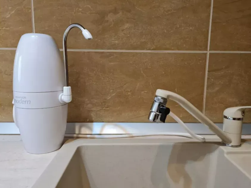aquaphor modern csapra szerelhető vízszűrő